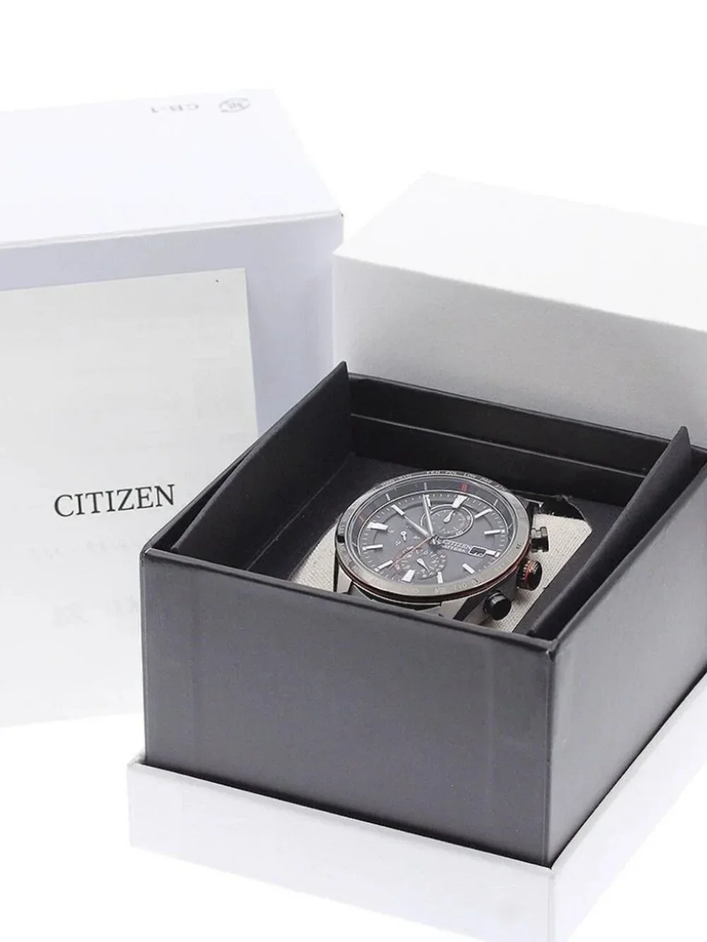 CITIZEN Atessa Actline AT8189-61E Eco Drive Solar Powered Radio Men's _971352
